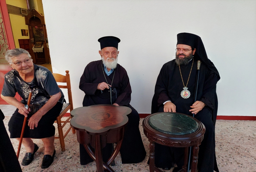 Εκδημία του Πρωτοπρεσβύτερου Τριαντάφυλλου Λιάκα, συνταξιούχου κληρικού της Ι.Μ. Μαρωνείας