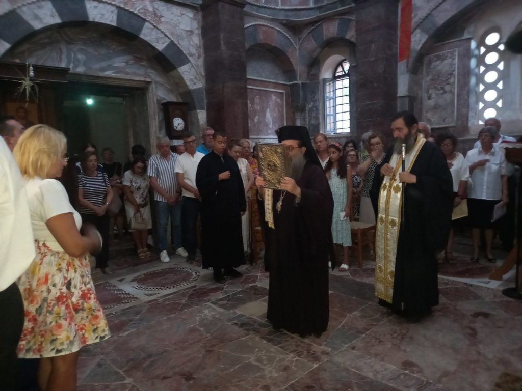 Αρχιερατική Ιερά Παράκληση στη Νέα Μονή Χίου