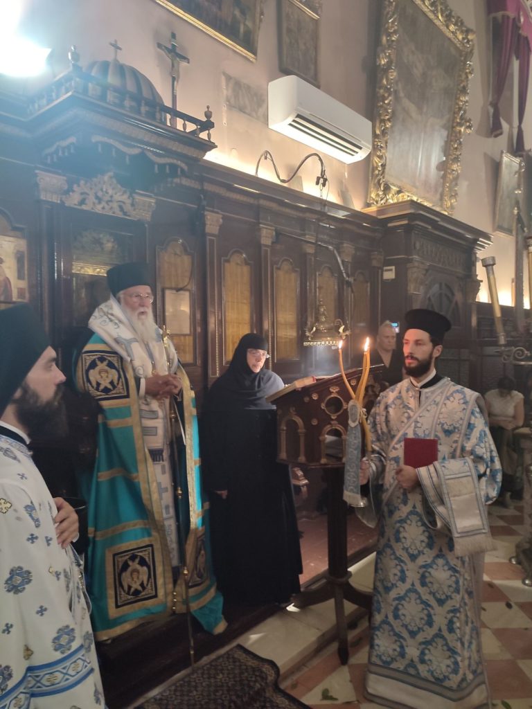 Στην ιστορική Ιερά Μονή Υπεραγίας Θεοτόκου Παλαιοκαστριτίσσης ο Κερκύρας Νεκτάριος