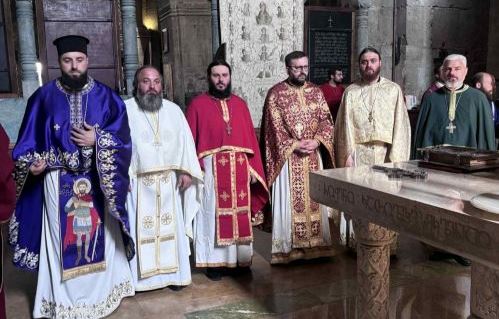 სასწავლო წლის დასრულების აღსანიშნავი მსახურება სვეტიცხოვლის საპატრიარქო ტაძარში