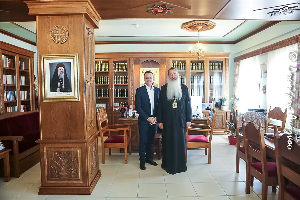 Ο Δήμαρχος Αθηναίων Χάρης Δούκας στον Μητροπολίτη Φθιώτιδος