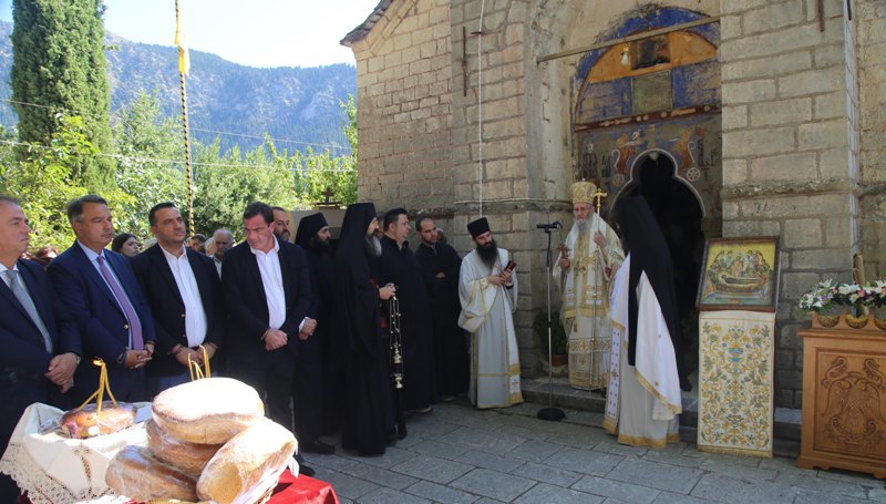 Εορτή της Κοιμήσεως της Θεοτόκου στην Ναυπακτία