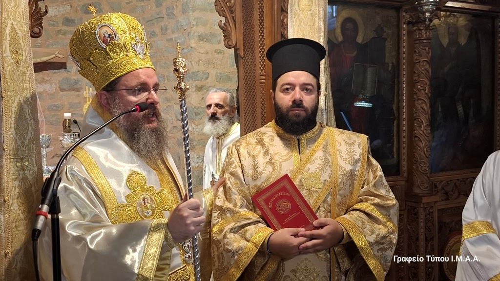 Χειροτονία νέου Διακόνου στην Ι. Μ. Αιτωλίας και Ακαρνανίας