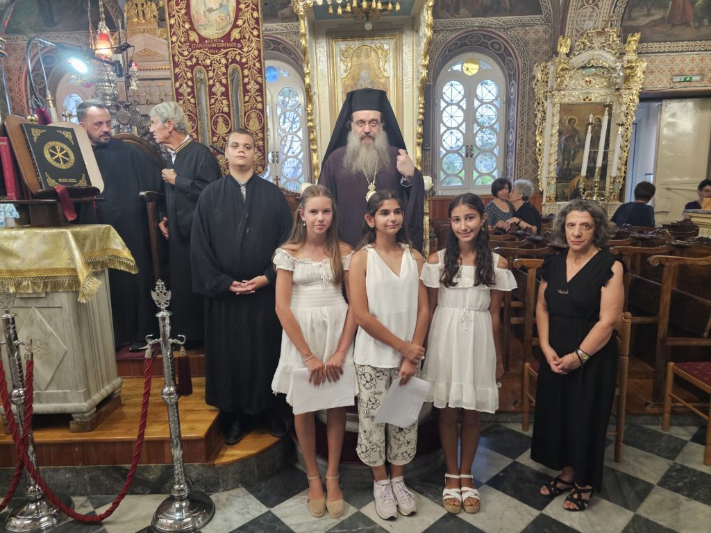 Παράκληση της Παναγίας στον Ιερό Ναό Παναγίας Ερειθιανής Βροντάδου Χίου