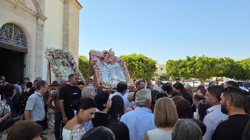 Η Κοίμηση της Θεοτόκου στη Μητρόπολη Λεμεσού