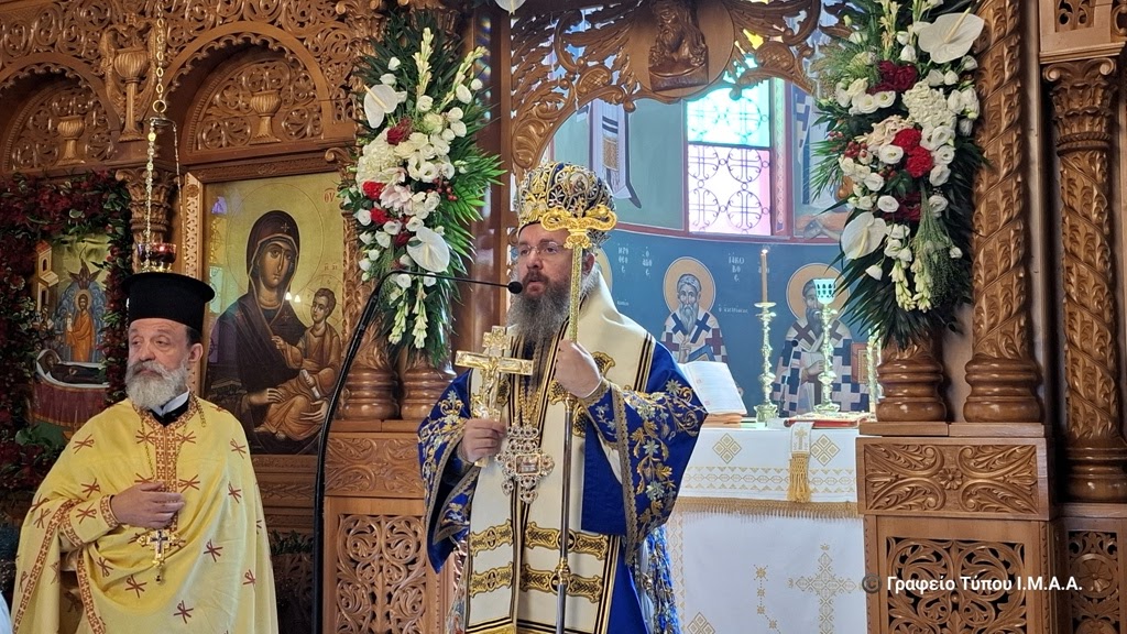 Αιτωλίας και Ακαρνανίας Δαμασκηνός: «Σήμερα ο θάνατος μετατρέπεται σε θρίαμβο ζωής»