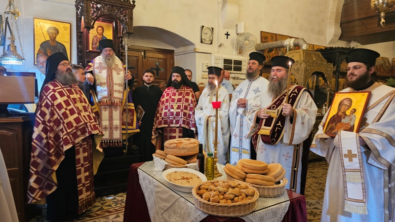 Εορτή Αποτομής της Τιμίας Κεφαλής του Αγίου Ιωάννου του Προδρόμου στη Μητρόπολη Λεμεσού