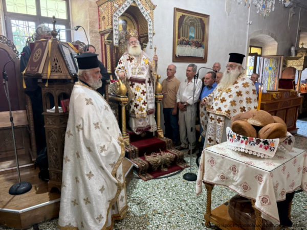 Η εορτή της Μεταμορφώσεως του Σωτήρος στις Μάλλες Ιεράπετρας