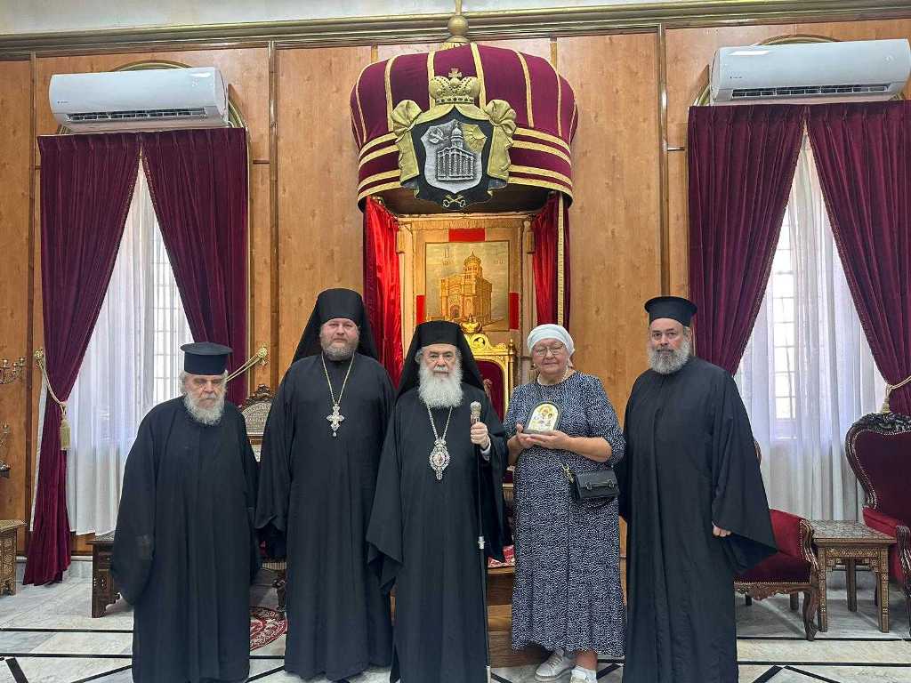 Σειρά επισκέψεων δέχθηκε ο Πατριάρχης Ιεροσολύμων