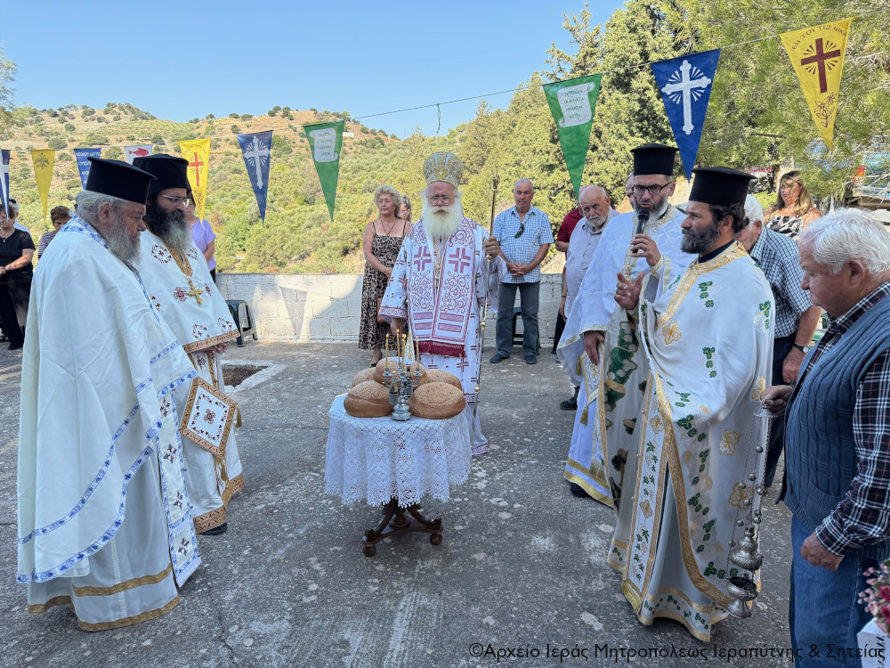 Ιεραπύτνης Κύριλλος: Έχουμε ανάγκη το υπόδειγμα πίστεως, αλήθειας, άσκησης του Τιμίου Προδρόμου