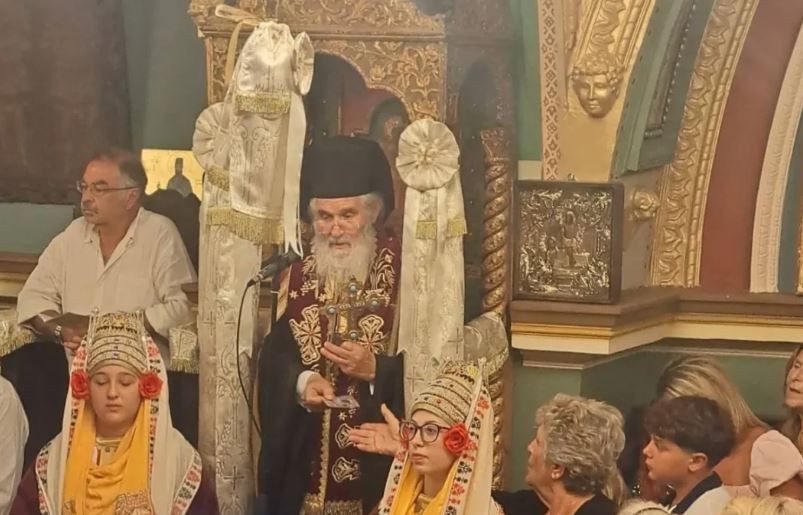 Εορτασμός της Κοιμήσεως της Θεοτόκου στην Αστυπάλαια