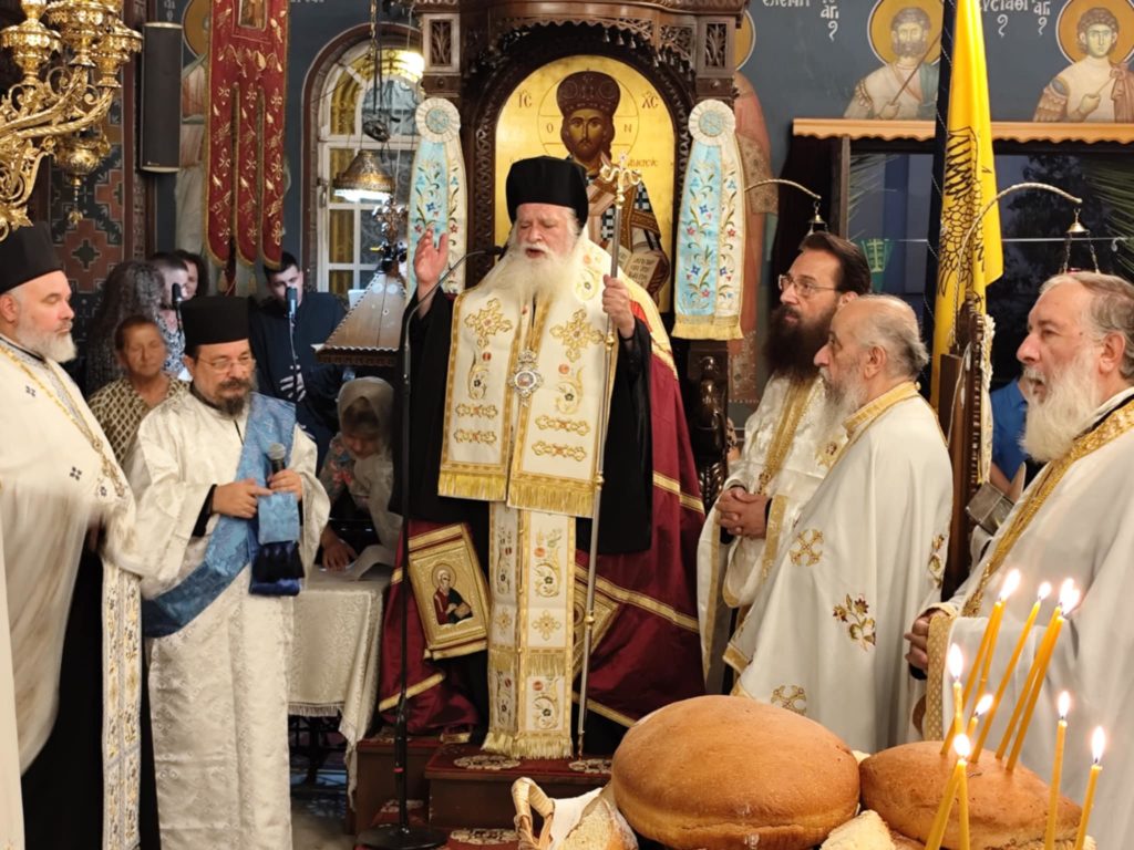 Ηθικός αίνος, για την κεχαριτωμένη Μαρία, στην Παναγία Κολοκυνθούς – Κολωνός