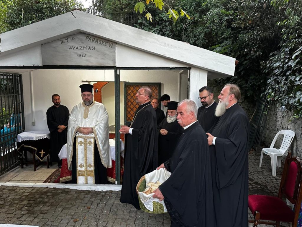 The Memory of Saint Paraskevi celebrated at her Sanctified Spring in Nichori on the Bosphorus