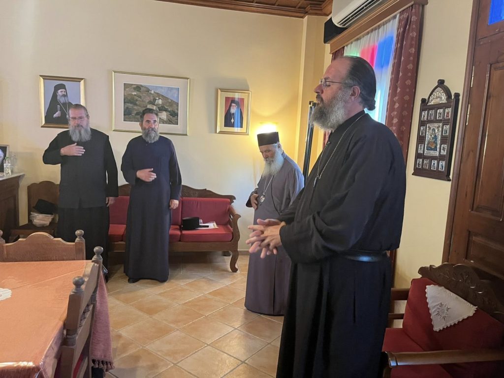 Παράκληση και Ιερατική Σύναξη στην Αίγινα