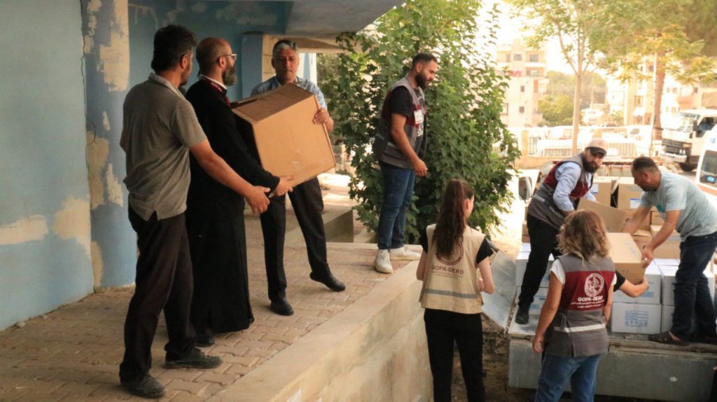 Συνεχίζεται η ανθρωπιστική δράση του Πατριαρχείου Αντιοχείας στην πολύπαθη νότια Συρία