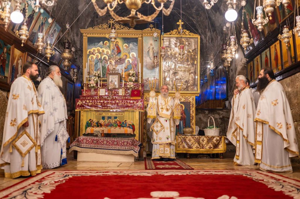 Η εορτή της Μεταμορφώσεως στο Πάνσεπτο Θεομητορικό Μνήμα στη Γεθσημανή (ΦΩΤΟ)