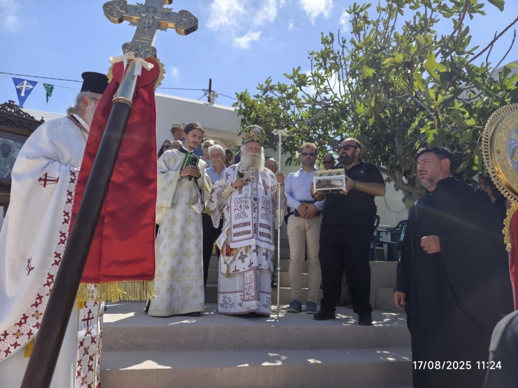 Τα Αντικύθηρα εόρτασαν τον Πολιούχο τους, Άγιο Μύρωνα τον Θαυματουργό