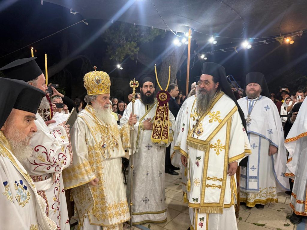 Υπό τα περιοριστικά μέτρα της Αστυνομίας εορτάστηκε η Μεταμόρφωση του Σωτήρος στο Όρος Θαβώρ