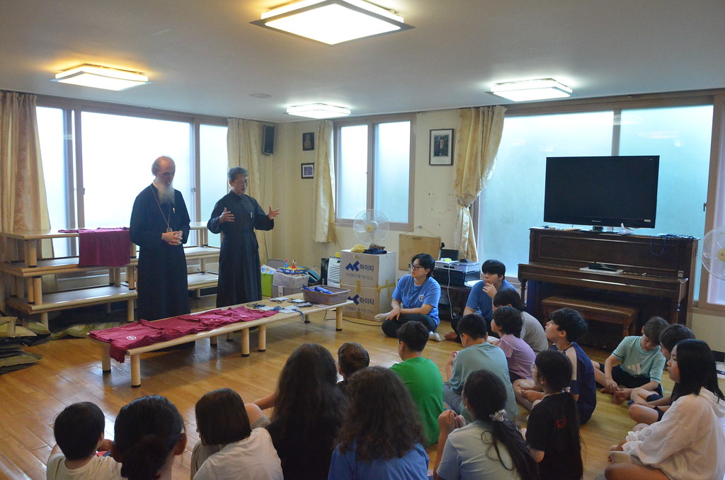 Οι πρώτες 4 μέρες της μαθητικής κατασκήνωσης της Μητροπόλεως Κορέας