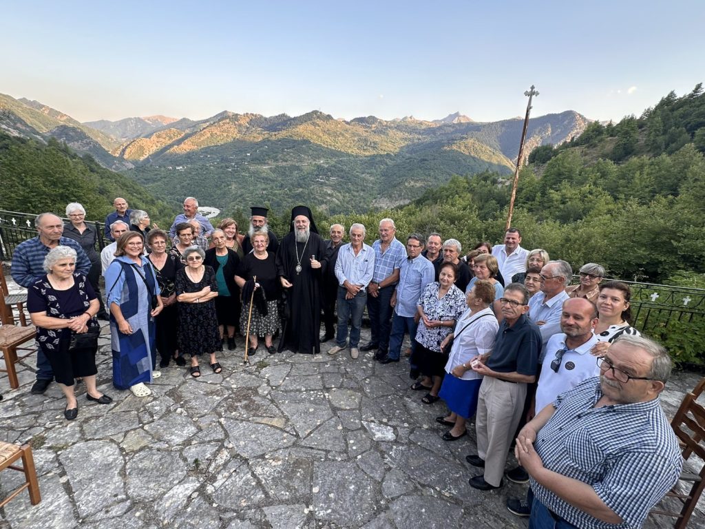 Περιοδεία του Μητροπολίτη Τρίκκης σε ορεινά χωριά