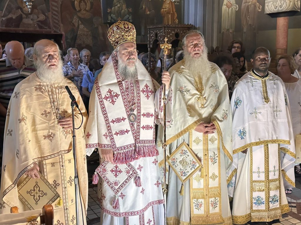 Ο Μητροπολίτης Τρίκκης στην Ιερά Μονή Αγίου Ιωάννου Θεολόγου Ζάρκου