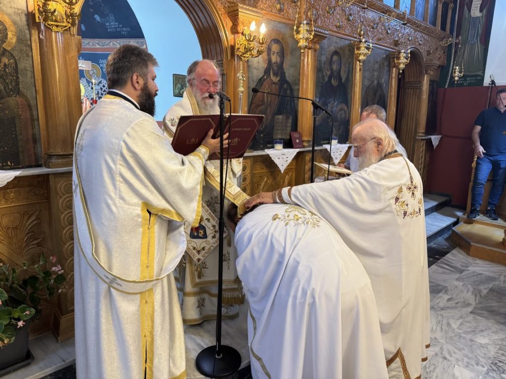 Ο Μητροπολίτης Ελευθερουπόλεως στο Μυρτόφυτο Παγγαίου