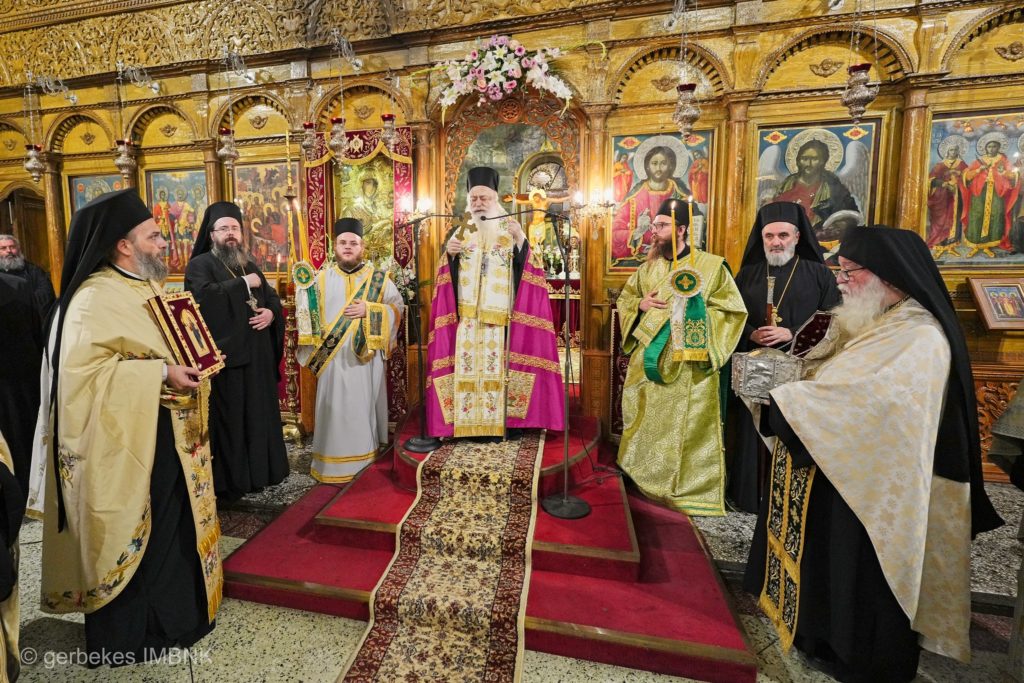 Πανηγυρικός Εσπερινός για τον Πολιούχο της Νάουσας Όσιο Θεοφάνη τον Θαυματουργό