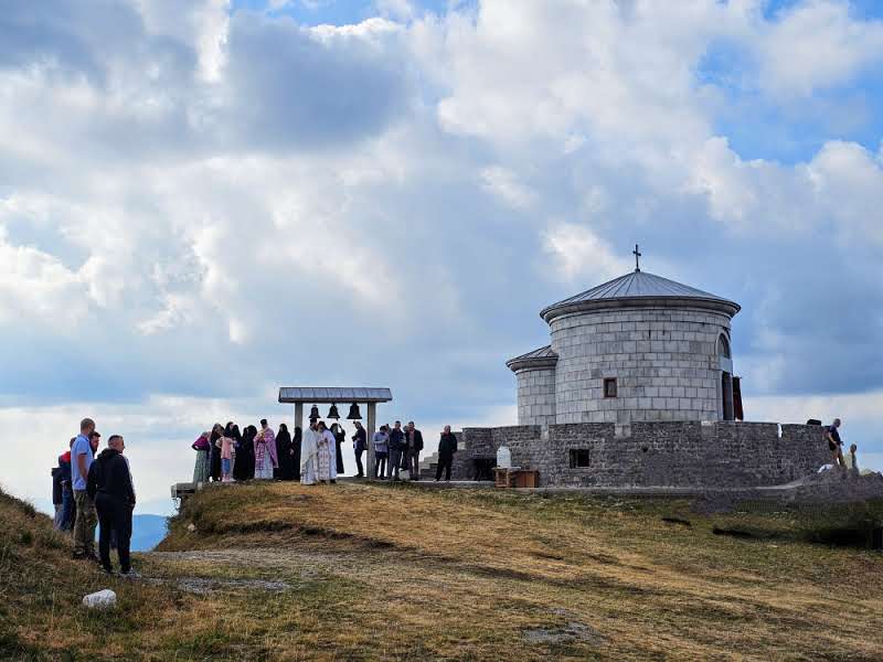 Θεία Λειτουργία επί τη εορτή της Μεταμορφώσεως από τον Μητροπολίτη Μαυροβουνίου