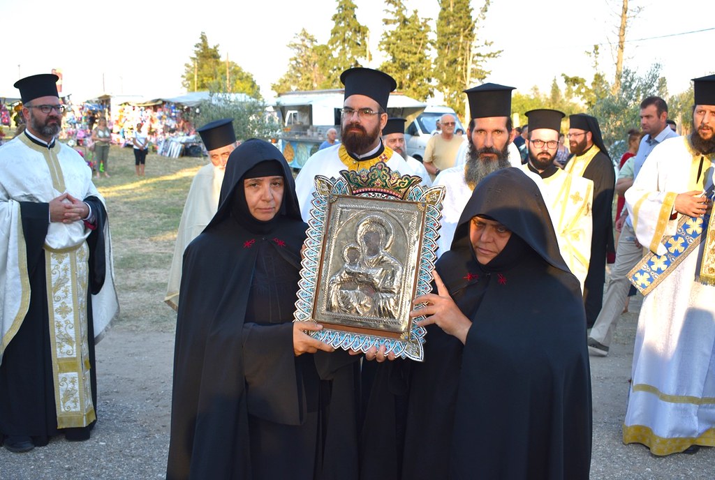 Πανηγυρικός Εσπερινός στην Ιερά Μονή Παναγίας Φανερωμένης Βαθυρρύακος