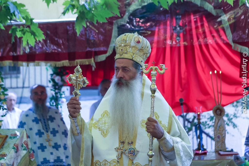 Φθιώτιδος Συμεών: «Στην Παναγία μπορούμε να προσφέρουμε τα πάντα της ύπαρξής μας»