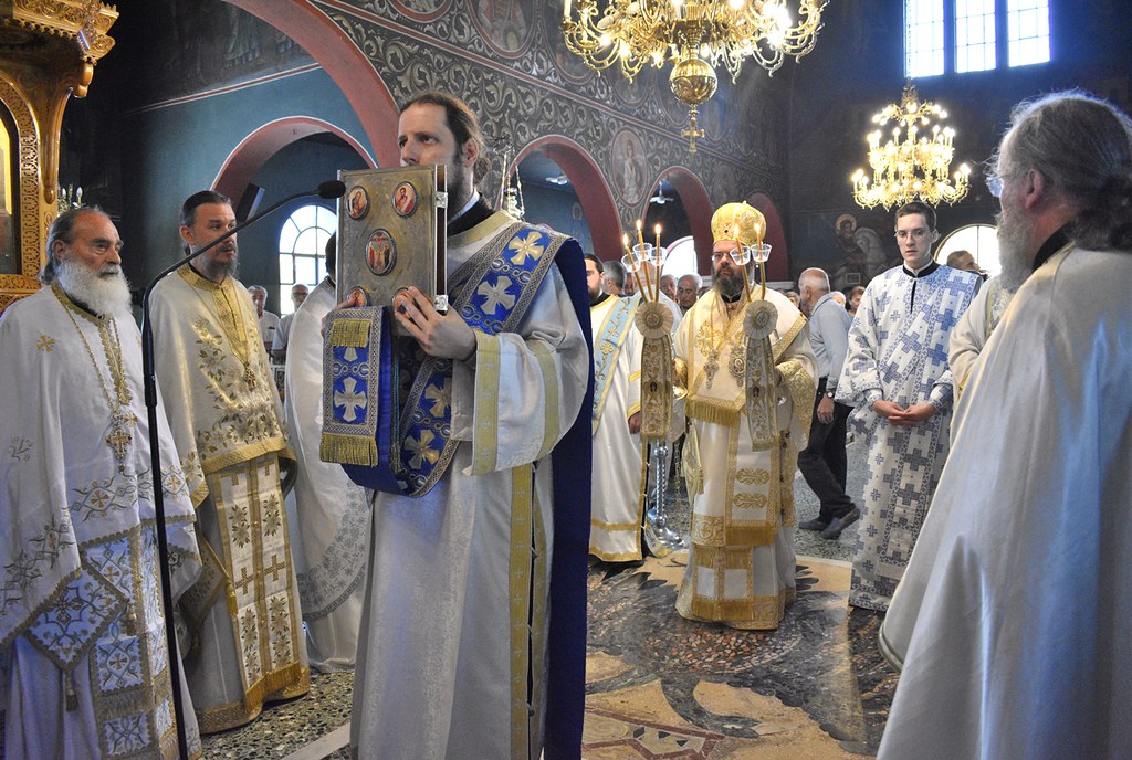 Ο Μητροπολίτης Μαρωνείας στην πανηγυρίζουσα Ιερά Μονή Παναγίας Φανερωμένης Βαθυρρύακος