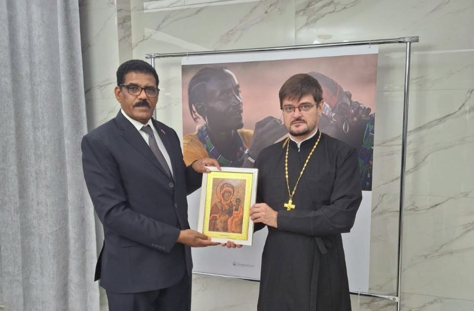 Συνάντηση του Γραμματέα του ΤΕΕΣ για τις Διαχριστιανικές Σχέσεις με τον Πρέσβη της Αιθιοπίας στη Ρωσία