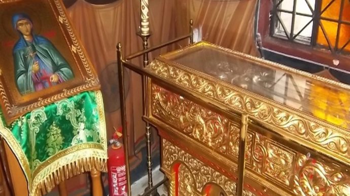 Η Οσιομυροβλύτιδα πρώτη Πολιούχος της Βυζαντινής Συμπρωτεύουσας (812-892)