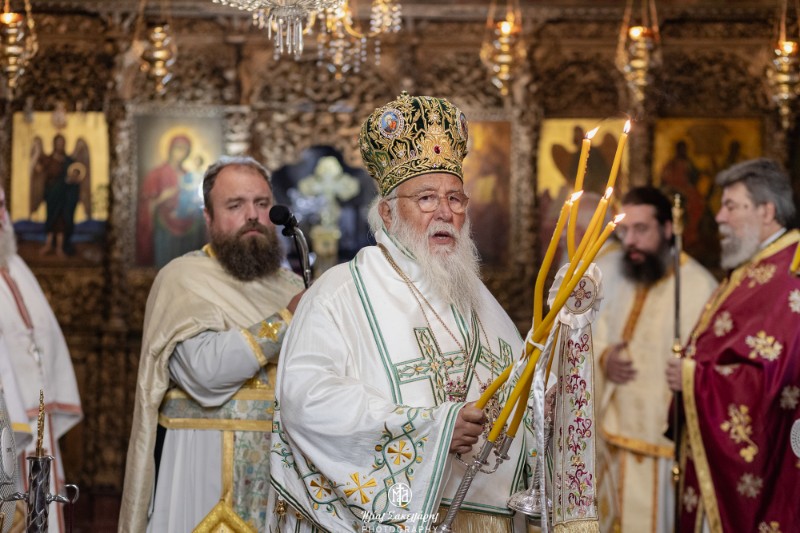 Ο Μητροπολίτης Κερκύρας στην γενέτειρά του