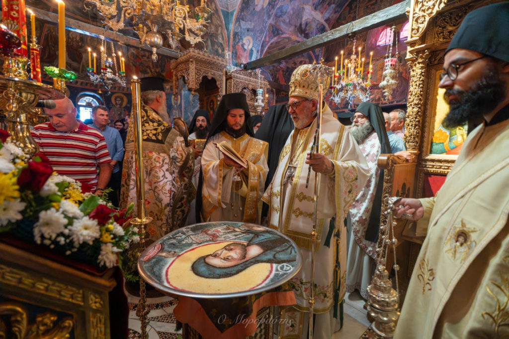 Ο Αρχιεπίσκοπος Θυατείρων στην εορτή του Αγίου Νικάνορος στη Μονή Ζάβορδας
