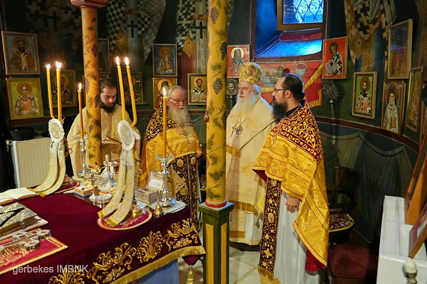 Eορτή της Αποτομής της Κεφαλής του Τιμίου Προδρόμου στην Ιερά Μονή Τιμίου Προδρόμου Βεροίας