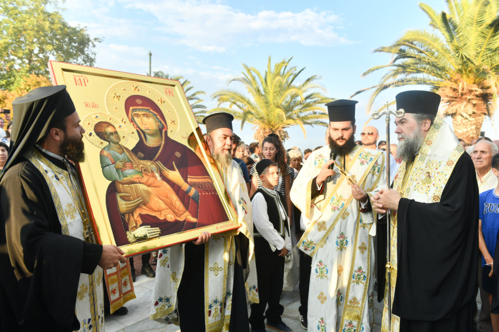 Σερρών Θεολόγος: «Από το πάναγνο και εκφραστικό θεομητορικό βλέμμα, αντλούμε ευλογία, αντοχές, έμπνευση και ελπίδα»