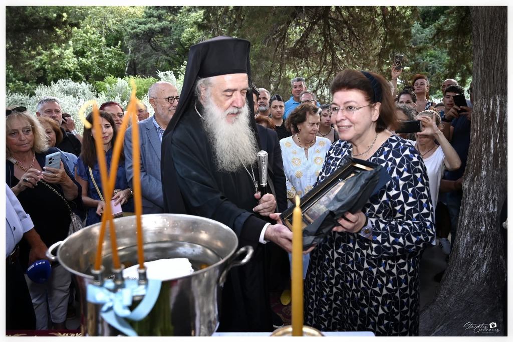 Τελετή Θυρανοιξίων Ιερού Ναού Μεταμορφώσεως του Σωτήρος Ποταμίου Καρλοβάσου