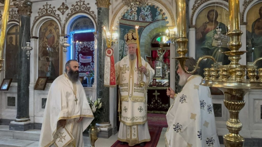 Η Εορτή της Κοιμήσεως της Θεοτόκου στην Ιερά Μητρόπολη Καρυστίας