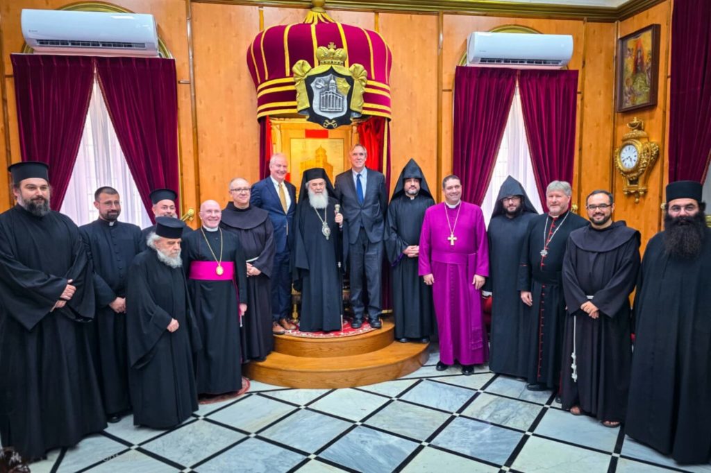 Ιεροσόλυμα: Συνάντηση Προκαθημένων των Εκκλησιών με Αμερικανούς γερουσιαστές