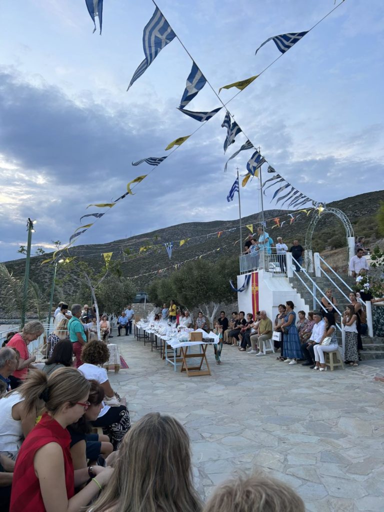 Πανηγυρικός Εσπερινός Αγίου Φανουρίου στην Κακιά Σκάλα Αλιβερίου