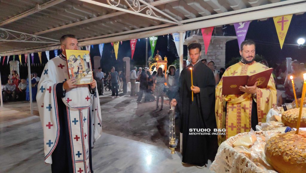 Η εορτή της Αποτομής της Κεφαλής του Τιμίου Προδρόμου στην Ήρα Αργολίδας
