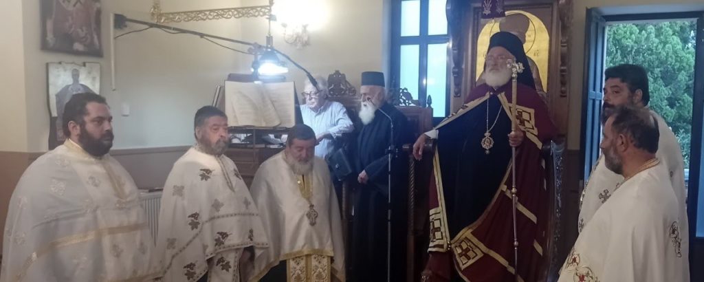 Πανηγυρικός εσπερινός Αγίου Τίτου στα Καλύβια Μονοφατσίου