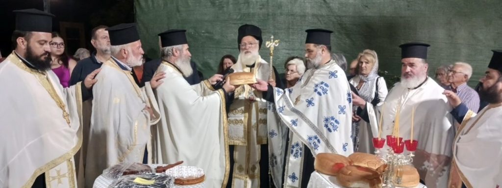 Εσπερινός Αγίου Φανουρίου στο Χουμέρι Μονοφατσίου