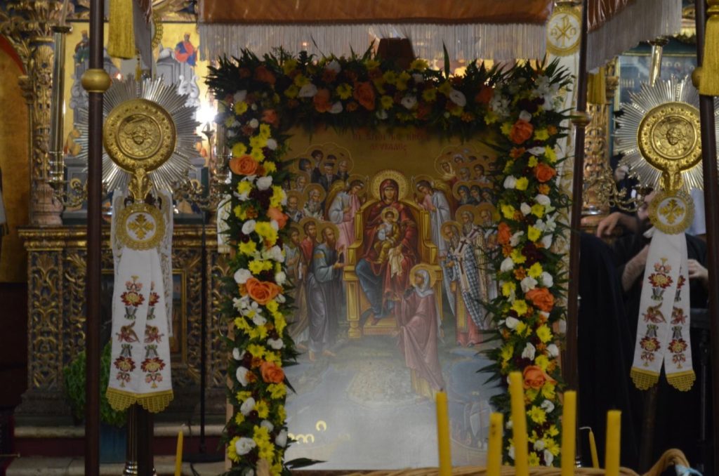 Η ετήσια Πανήγυρη της Συνάξεως των Εφόρων και Προστατών Αγίων Λευκάδας στον Ι.Ν. Εισοδίων Θεοτόκου Λευκάδας