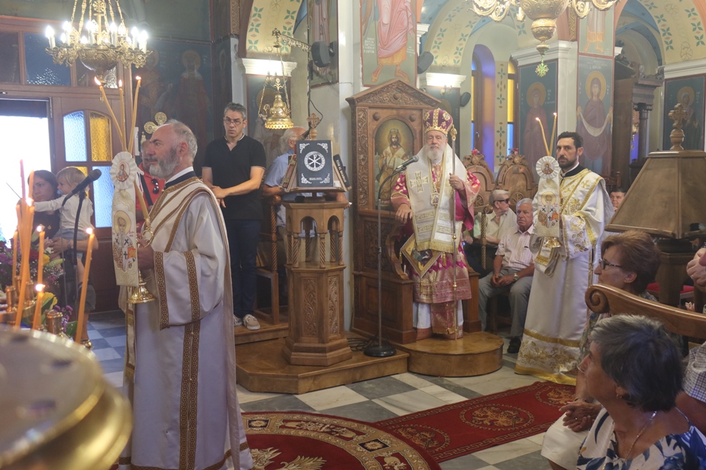 Ποιμαντική επίσκεψη του Μητροπολίτη Σύρου Δωροθέου στην Κύθνο