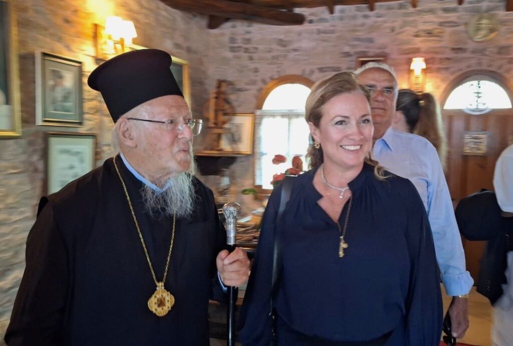 Η Γενική Γραμματέας Απόδημου Ελληνισμού και Δημόσιας Διπλωματίας του ΥΠΕΞ στην Ίμβρο