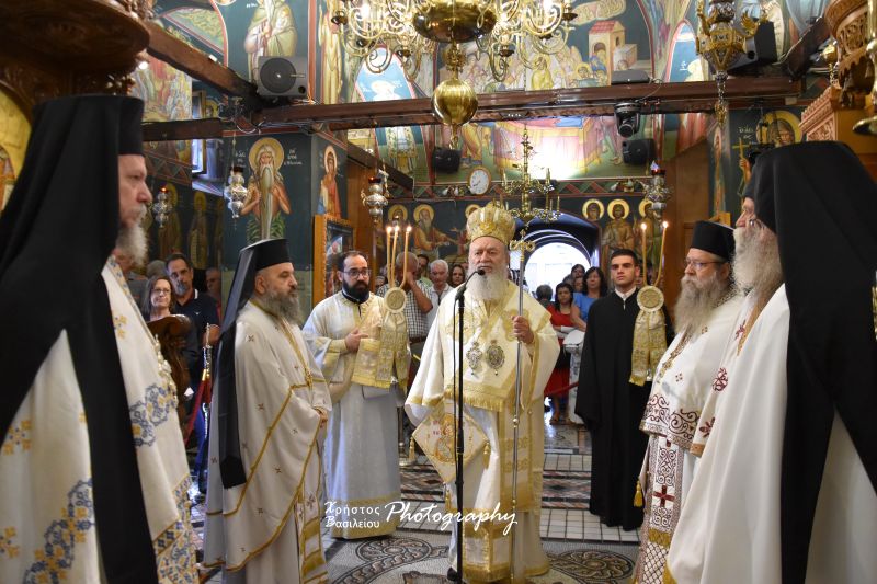 Η εορτή της Μεταμορφώσεως του Σωτήρος στην Ιερά Μονή Οσίου Δαυίδ στην Εύβοια
