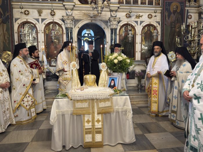 Παρουσία του Αρχιεπισκόπου Ιερωνύμου το ετήσιο μνημόσυνο του Μητροπολίτη Βερατίου στην Λιβαδειά