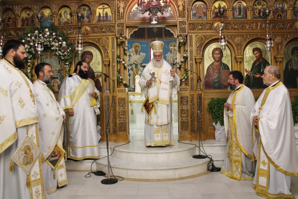 Ιλίου Αθηναγόρας: Η Παναγία ως πήξη ανέβλυσε τη Ζωή του κόσμου